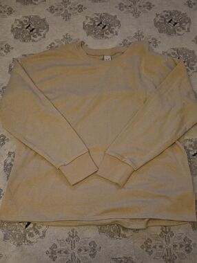 XL: Head Beige/Tan Crewneck Sweatshirt
